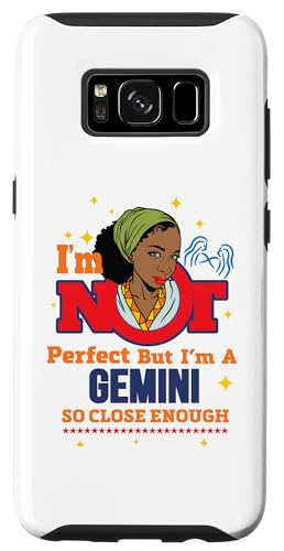 Gemini Shopp Custodia per Galaxy S8 Non sono perfetta, sono solo un Gemelli, compleanno di maggio e giugno, donne