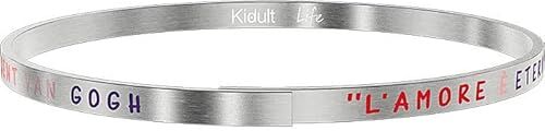 KIDULT Bracciale in acciaio 316L   Love