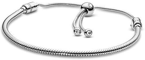 Pandora Braccialetto intrecciato Donna argento - 597125CZ-2