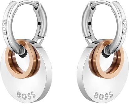 Boss Jewelry Orecchini a Cerchio da Donna Collezione Medallion - 1580231