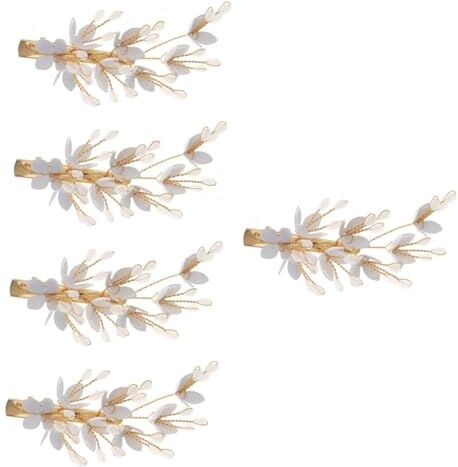 FRCOLOR 5Pcs Cristallo Foresta Clip Di Forcine Di Cristallo Clip Di Del Fiore Accessori Per Di Cristallo Copricapo Di Strass Accessori Per Per Le Donne Da