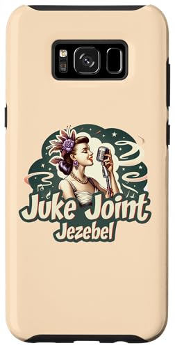 Retro Chic Pin-Up Boutique Custodia per Galaxy S8+ Jezebel Jezebel Singing Sensation, stile vintage
