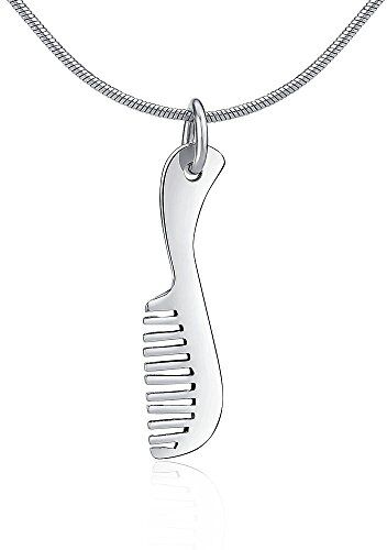 SILVEGO Ciondolo Unisex in Argento Sterling 925 Pettine