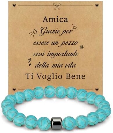 DTUIEUI Regalo Amica,Regali Migliore Amica,Regali Amica,Braccialetto Dell'Amicizia,Regali Migliore Amica,Regalo Amica Speciale,Bracciale Amicizia,Braccialetto Del Migliore Amico,Regali Originali Per Amiche