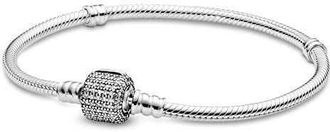 PANDORA Bracciale con Charm Donna argento 925_argento - 590723CZ, 23 cm