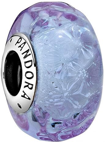 Pandora 798875C00 perlina da donna in vetro di murano argento.