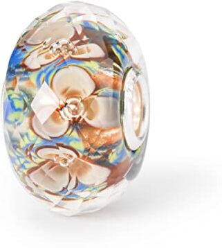 Trollbeads Fiori selvatici, misura unica, Vetro, Nessuna pietra preziosa