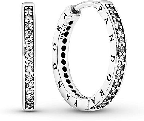 Orecchini PANDORA 290558CZ Orecchini da donna in argento con zirconi bianchi