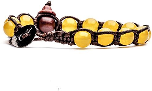 Tamashii Bracciale tibetano Agata Gialla