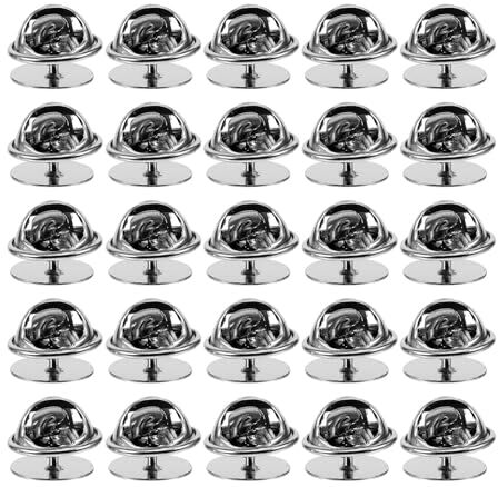 OHPHCALL 1 Set Frizione A Farfalla Cravatta Chiodini Pin Posteriore Di In Gioielli Di Ricambio Pin Supporti Per Spilla Cappello Risvolto Uniforme Badge Tie Tack