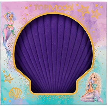 Depesche TOPModel Mermaid-Piccolo Viola, portagioie a Forma di Conchiglia