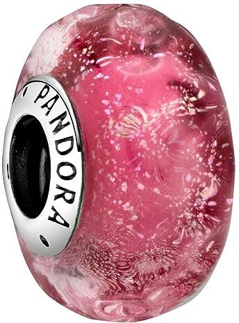 Pandora 798872C00 perla in vetro di Murano da donna in argento.