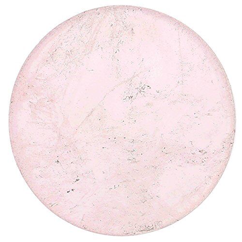 Morella Coins Moneta amuleto ciondolo chakra rotondo 33 mm gemma pietra preziosa quarzo rosa