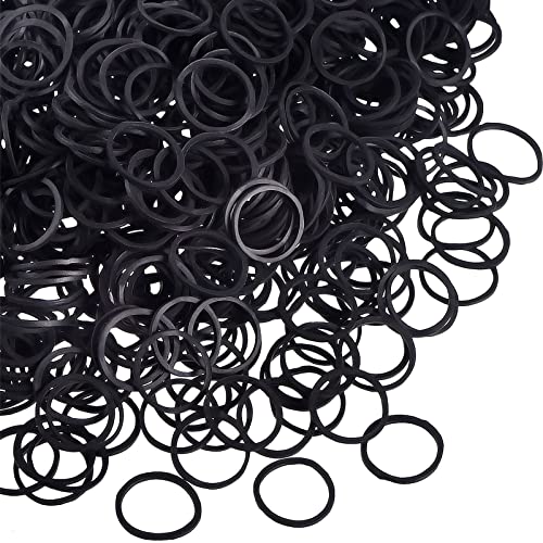 Generic 1000 mini elastici elastici morbidi per capelli per capretti trecce capelli corda