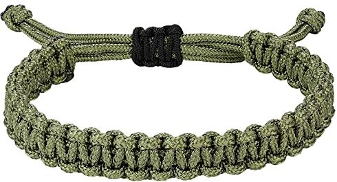 Shine Bracciale da Uomo in Corda Nautica, Bracciale in Filo di Paracord Intrecciato a Mano, Bracciale da Surf Esterno Regolabile Impermeabile.