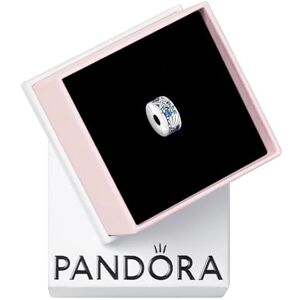 PANDORA Clip in argento Sterling con stella marina e conchiglia Moments con cristallo verde ghiaccio, blu acqua sbiancato, blu stellare e impugnatura in silicone PANDORA Clip in argento Sterling con stella marina e conchiglia Moments con cristallo verde ghiaccio, blu acqua sbiancato, blu stellare e impugnatura in silicone