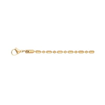 iXXXi Men Collana Oro Opaco 60 cm, 60cm, Acciaio inossidabile, Nessuna pietra preziosa iXXXi Men Collana Oro Opaco 60 cm, 60cm, Acciaio inossidabile, Nessuna pietra preziosa