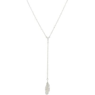 Beneto Collana Stylish Silver Necklace with Feather AGS986 / 47 Marca, Estándar, Metallo Non prezioso, Nessuna Pietra preziosa Beneto Collana Stylish Silver Necklace with Feather AGS986 / 47 Marca, Estándar, Metallo Non prezioso, Nessuna Pietra preziosa