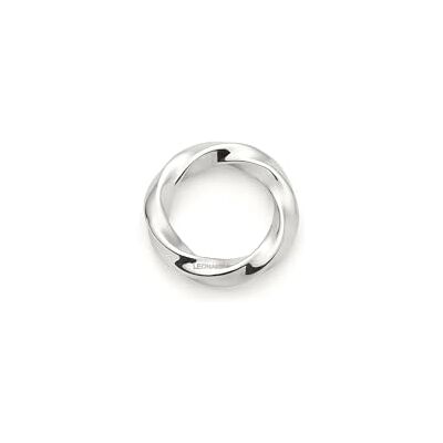 JEWELS BY LEONARDO Anello di collegamento Clip & Mix Lotti • Elemento intermedio in acciaio inox color argento • Design ritorto • Collegare clip & mix parti • Gioielli regalo per donne • JEWELS BY LEONARDO Anello di collegamento Clip & Mix Lotti • Elemento intermedio in acciaio inox color argento • Design ritorto • Collegare clip & mix parti • Gioielli regalo per donne •