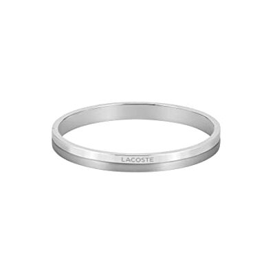 Lacoste Bracciale da donna Collezione VIRTUA in Acciaio Inossidabile, Argento (Silver), Taglia Unica Lacoste Bracciale da donna Collezione VIRTUA in Acciaio Inossidabile, Argento (Silver), Taglia Unica