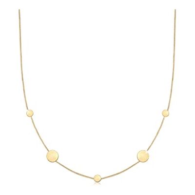 Elli Collana da donna con ciondolo in filigrana in argento sterling 925, 45, Metallo, Senza gemme Elli Collana da donna con ciondolo in filigrana in argento sterling 925, 45, Metallo, Senza gemme