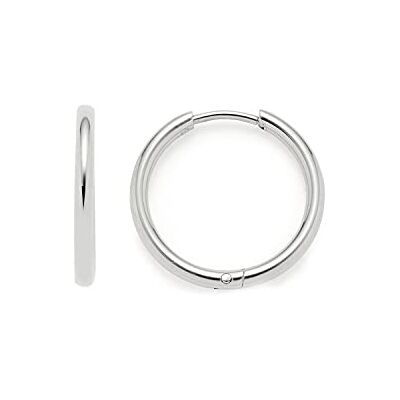 JEWELS BY LEONARDO Orecchini a cerchio Beauty's Alida 1 paio • Orecchini in acciaio inox color argento • Anelli puristici • Combinabili con ciondoli Beauty's • Gioielli regalo per donne • JEWELS BY LEONARDO Orecchini a cerchio Beauty's Alida 1 paio • Orecchini in acciaio inox color argento • Anelli puristici • Combinabili con ciondoli Beauty's • Gioielli regalo per donne •