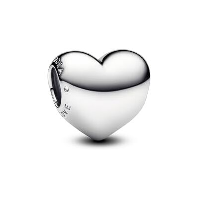 PANDORA Moments Charm cuore incidibile Be Love in argento sterling, compatibile con i bracciali Moments, 793439C00 PANDORA Moments Charm cuore incidibile Be Love in argento sterling, compatibile con i bracciali Moments, 793439C00