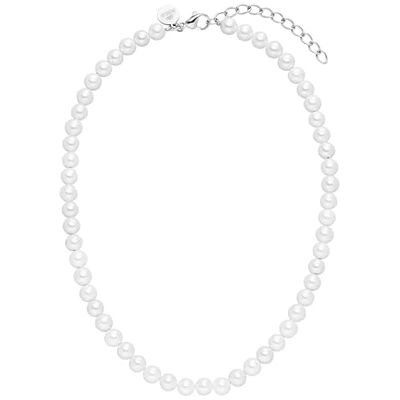 Purelei White Pearl necklace – Collana donna in resistente acciaio inossidabile – lunghezza 35-40 cm – Collana per un look personalizzato – impermeabile – regalo donna Purelei White Pearl necklace – Collana donna in resistente acciaio inossidabile – lunghezza 35-40 cm – Collana per un look personalizzato – impermeabile – regalo donna