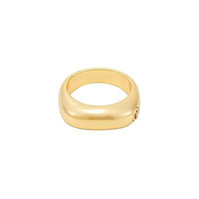 Michael Kors Premium Donna Anello in ottone color oro, Michael Kors Premium Donna Anello in ottone color oro,