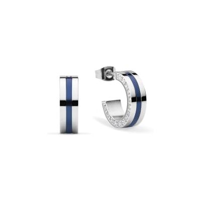 BERING Women's Stainless Steel Hoop Earrings BERING Women's Stainless Steel Hoop Earrings