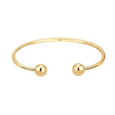 Elli Bangle da Donna Placcato Argento, Misura 16 Elli Bangle da Donna Placcato Argento, Misura 16