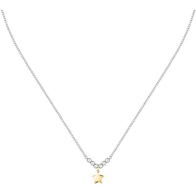 Morellato Collana Donna in Acciaio con Stella, Perle, Collezione TALISMANI, Regalo Maestra SAIX22 Morellato Collana Donna in Acciaio con Stella, Perle, Collezione TALISMANI, Regalo Maestra SAIX22