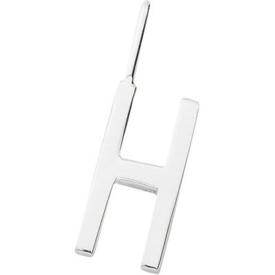 Design Letters Archetipo lettera 10mm, A-Z (argento) H Design Letters Archetipo lettera 10mm, A-Z (argento) H