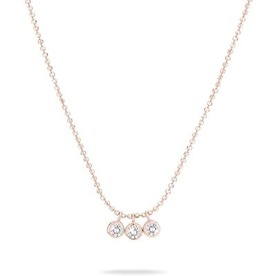 Tamaris collana 925er argento IP oro rosa Tamaris collana 925er argento IP oro rosa