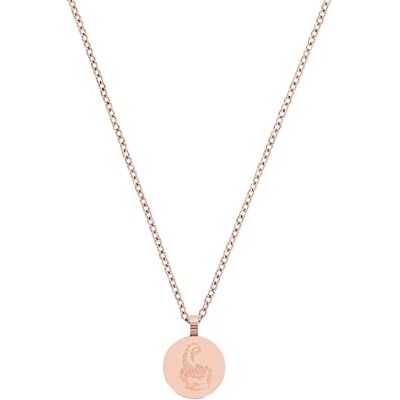 amor x Collana Scorpions con ciondolo in acciaio inox, unisex, per uomo e donna, 45+5 cm, in confezione regalo, 45+5, Acciaio inossidabile, Nessuna pietra preziosa amor x Collana Scorpions con ciondolo in acciaio inox, unisex, per uomo e donna, 45+5 cm, in confezione regalo, 45+5, Acciaio inossidabile, Nessuna pietra preziosa