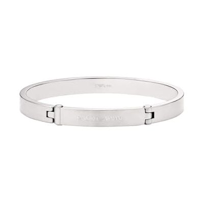 Emporio Armani Uomo Bracciale Color Argento, Emporio Armani Uomo Bracciale Color Argento,