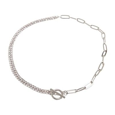 Urban Classics Venus Various Flashy Chain Necklace, Collana, Unisex Adulto, Argento (Silver), Taglia unica Urban Classics Venus Various Flashy Chain Necklace, Collana, Unisex Adulto, Argento (Silver), Taglia unica
