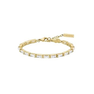 Lacoste Braccialetto da Donna Collezione DUCHESS in Acciaio Inossidabile con Cristalli Trasparenti , Clear Lacoste Braccialetto da Donna Collezione DUCHESS in Acciaio Inossidabile con Cristalli Trasparenti , Clear