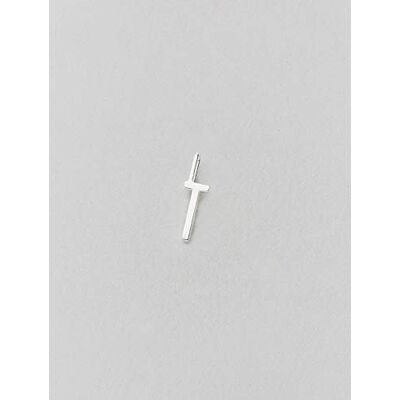 Design Letters Charm Archetipo 10mm Argento A-Z-T, Metallo, Taglia unica Design Letters Charm Archetipo 10mm Argento A-Z-T, Metallo, Taglia unica