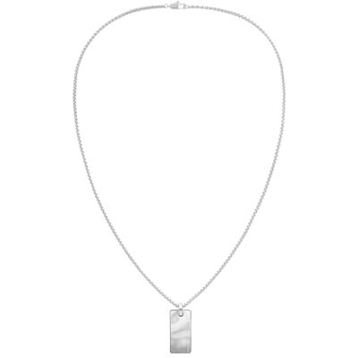 Calvin Klein Collana da uomo Collezione CK METALLIC WAVES in acciaio inossidabile e con Placcatura in Ion GunMetal (IP) Calvin Klein Collana da uomo Collezione CK METALLIC WAVES in acciaio inossidabile e con Placcatura in Ion GunMetal (IP)