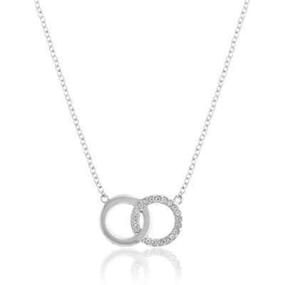 Burton Collana con Pendente e bracciale da donna Collezione CLASSICS in Ottone e orecchini a perno in argento sterling, Necklace with Crystals Burton Collana con Pendente e bracciale da donna Collezione CLASSICS in Ottone e orecchini a perno in argento sterling, Necklace with Crystals