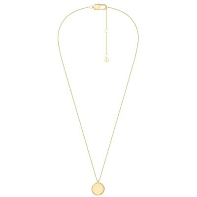 Fossil Ellis Donna Collana in acciaio inossidabile color oro, Fossil Ellis Donna Collana in acciaio inossidabile color oro,