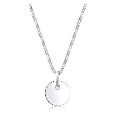 Elli Collana Ciondolo Piastra Base in Argento Sterling 925 da Donna Elli Collana Ciondolo Piastra Base in Argento Sterling 925 da Donna