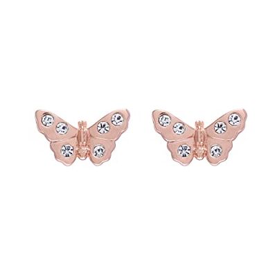 Burton Orecchini a perno da donna Collezione 3D BUTTERFLY Oro rosa Burton Orecchini a perno da donna Collezione 3D BUTTERFLY Oro rosa