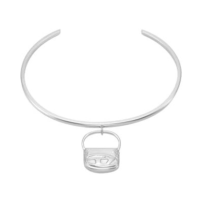 Diesel Bracciale Uomo della Collezione Oval D Logo. Gioiello in Acciaio Inossidabile di Colore Argento con Finitura Lucida. Misure: Lunghezza 160mm, Larghezza 16.5mm. La referenza è Diesel Bracciale Uomo della Collezione Oval D Logo. Gioiello in Acciaio Inossidabile di Colore Argento con Finitura Lucida. Misure: Lunghezza 160mm, Larghezza 16.5mm. La referenza è