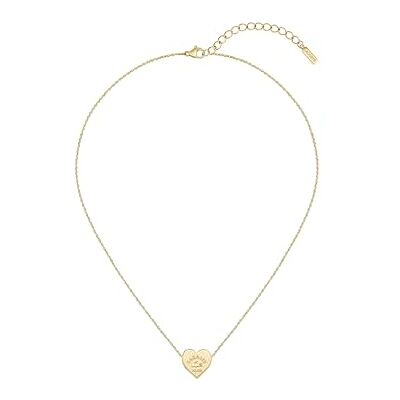 Lacoste Collana a catena da donna Collezione LOVE MY CROC in Oro Giallo con un Pendente a Forma di Cuore Lacoste Collana a catena da donna Collezione LOVE MY CROC in Oro Giallo con un Pendente a Forma di Cuore