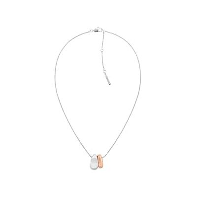 Calvin Klein Collezione REFINE da Donna Collana con Charm e Orecchini in Acciaio Inossidabile Bicolore Calvin Klein Collezione REFINE da Donna Collana con Charm e Orecchini in Acciaio Inossidabile Bicolore