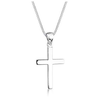 Elli Collana Donne Croce Simbolo di Base in Argento Sterlino 925 Elli Collana Donne Croce Simbolo di Base in Argento Sterlino 925
