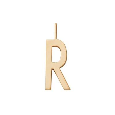 Design Letters Ciondolo Archetipo 16mm Oro A-Z-R, Metallo, Taglia unica Design Letters Ciondolo Archetipo 16mm Oro A-Z-R, Metallo, Taglia unica
