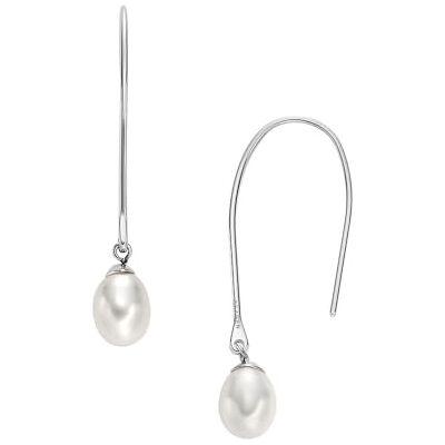 Skagen Orecchini da donna Agnethe Pearl Silver Acciaio Inossidabile , Length: 36.6MM, Width: 12.7MM, Acciaio inossidabile, Nessuna pietra preziosa, Tono argento e tono perla Skagen Orecchini da donna Agnethe Pearl Silver Acciaio Inossidabile , Length: 36.6MM, Width: 12.7MM, Acciaio inossidabile, Nessuna pietra preziosa, Tono argento e tono perla